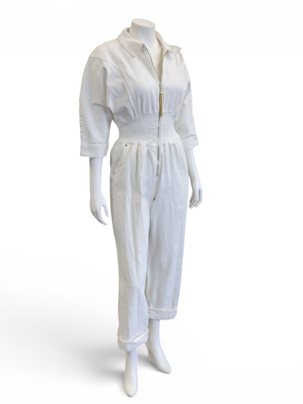 Retrofête Ellis Jumpsuit * Optic White * Medium